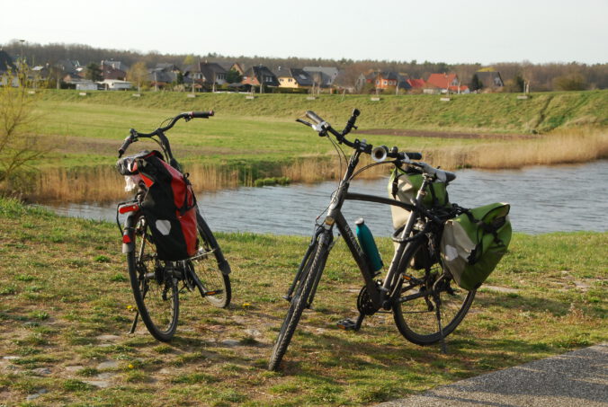 Zwei Fahrräder